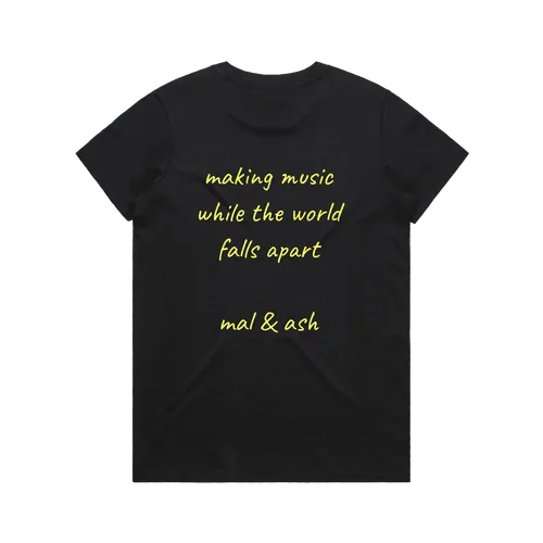 I'm Making Music While The World Falls Apart Mens T-Shirt